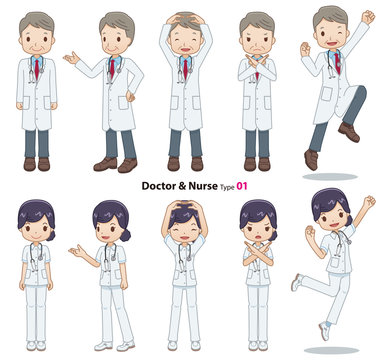 Doctor & Nurse type01