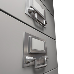 Aktenschrank - Kartei - W