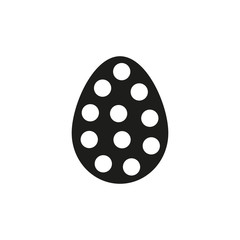 The egg icon. Easter symbol