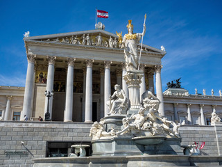 Naklejka premium Österreich, Wien, Parlament