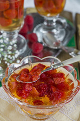 Summer fruit jelly