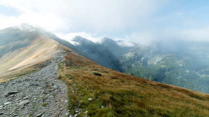 View of Tatra Mountains in Slovakia