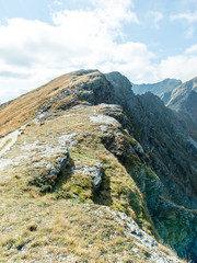 Fototapeta na wymiar View of Tatra Mountains in Slovakia