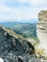 View of Tatra Mountains in Slovakia
