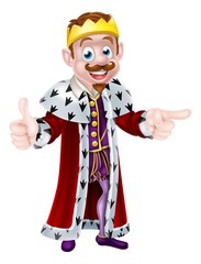 Cartoon King Drawing