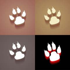 3_Vintage_Icons_With_Long_Shadow © vempireart