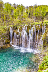 Lake And Waterfall-Plitvice National Park,Croatia