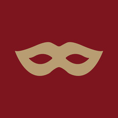 The festive mask icon.