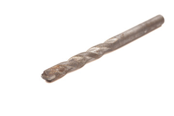 Drill bit isolated on white background