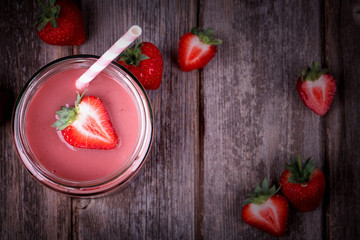 Strawberry smoothie