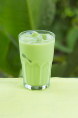 Cold Matcha green Tea