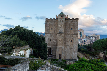 Obraz premium Palermo Norman Castle Zisa in Sicily, Italy
