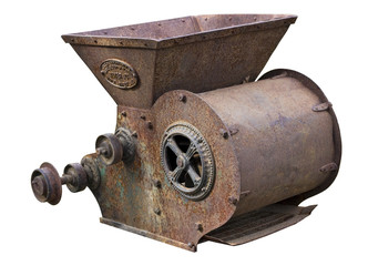 mechanism for  crushing of straw