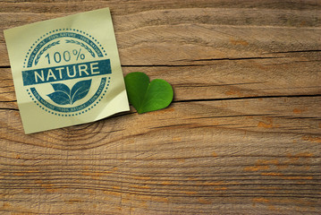 One Hundred Percent Nature Background