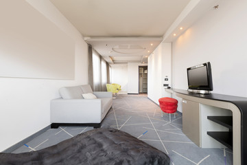 Interior of a modern living room