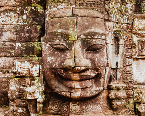 Fototapeta na wymiar Байон, Ангкор