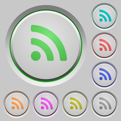 Radio signal push buttons