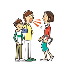 学校の問題
モンスターペアレント