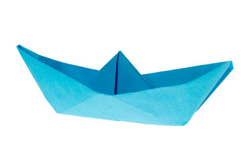 Paper Boat / Paper Boat isolated over a white background