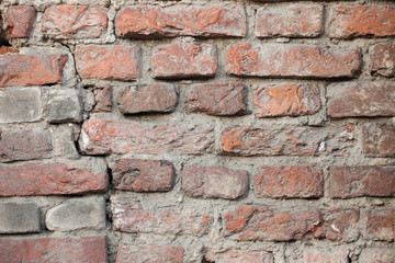 Naklejka premium texture old brick wall