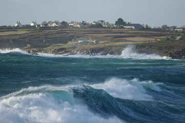 F, Bretagne, Finistère, Küstenlandschaft 