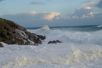 F, Bretagne, Finistère, Küstenlandschaft bei Audierne