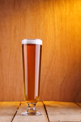 Pilsner beer glass