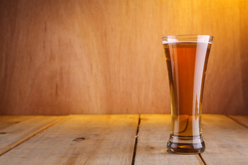 Vase beer glass