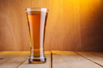 Vase beer glass