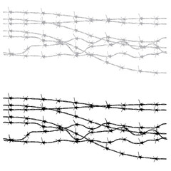 Barbed Wire Illustration