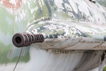 Jet fighter gun