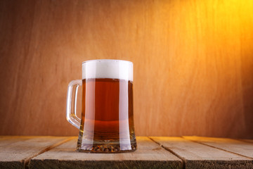 Heavy beer mug