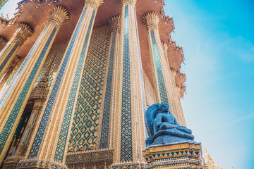 Grand palace bangkok, THAILLAND.