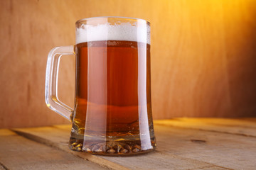 Heavy beer mug