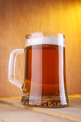 Heavy beer mug