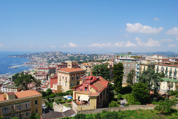 Golfo di Napoli - vista aerea, Italia
