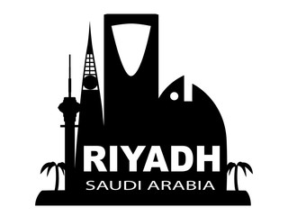 Riyadh Saudi Arabia skyline silhouette