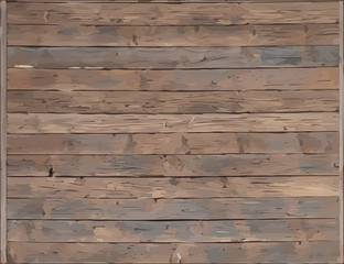 Wood plank vector texture