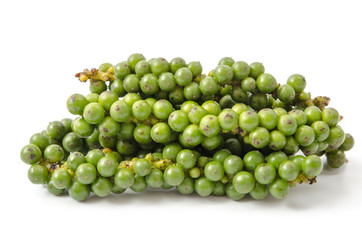 Frische grüne Pfefferrispen