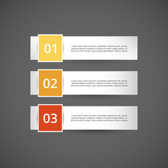 Vector lines infographic.
