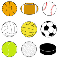 Obraz premium Sports Balls