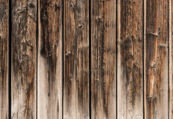 wooden wall with raw paint