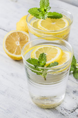 Drink lemon mint