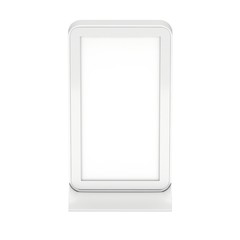 Trade show booth LCD kiosk stand.