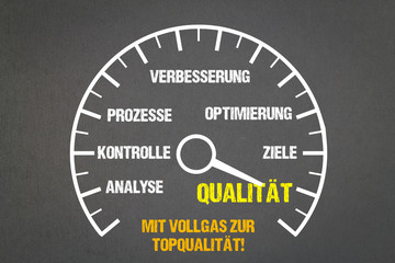 Mit Vollgas zur Topqualität!