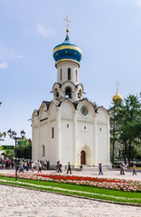 The Church of the Descent of the Holy Spirit. Holy Trinity St. Sergius Lavra. Sergiev Posad