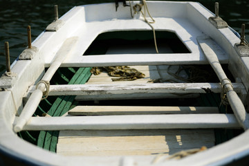 Old dalmatian boat in Sucuraj, Hvar, Croatia