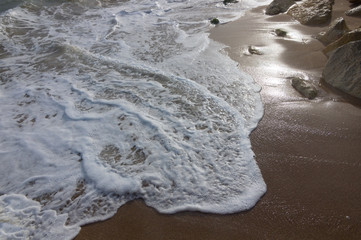 sand and wave background