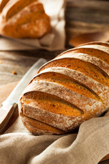 Homemade Crusty Rye Bread