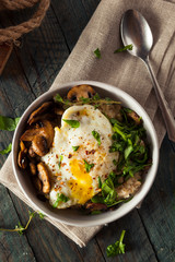 Healthy Homemade Savory Oatmeal